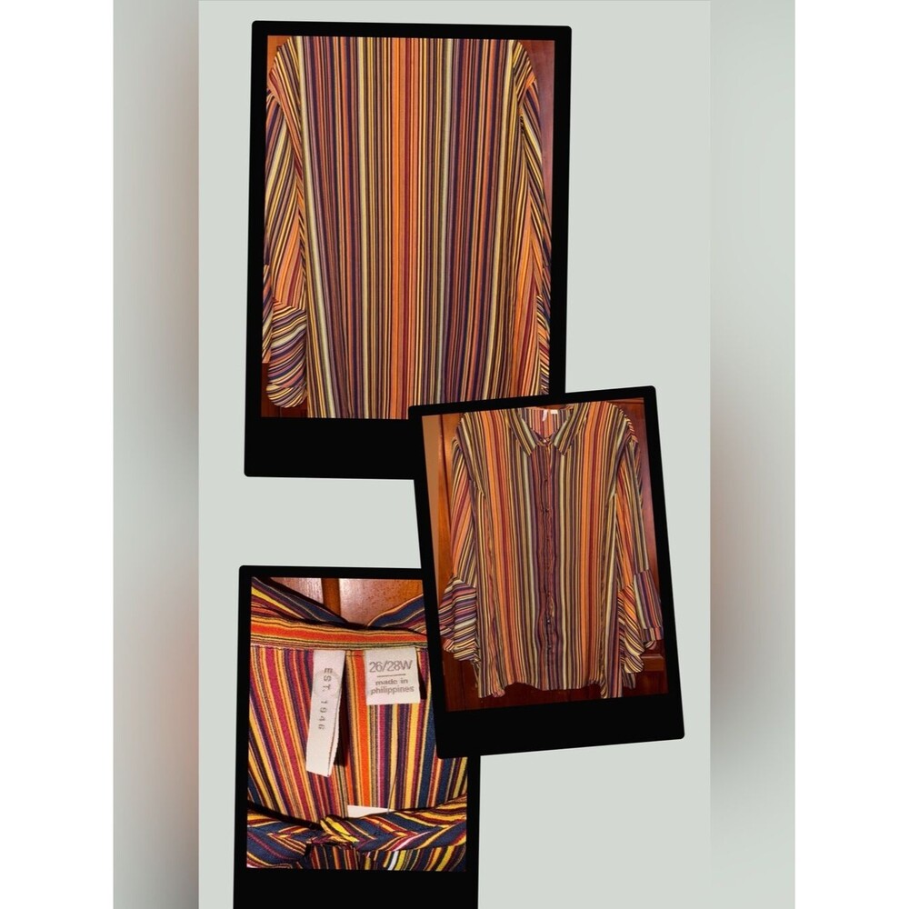 Cato Striped Multicolor Women's Top #1762